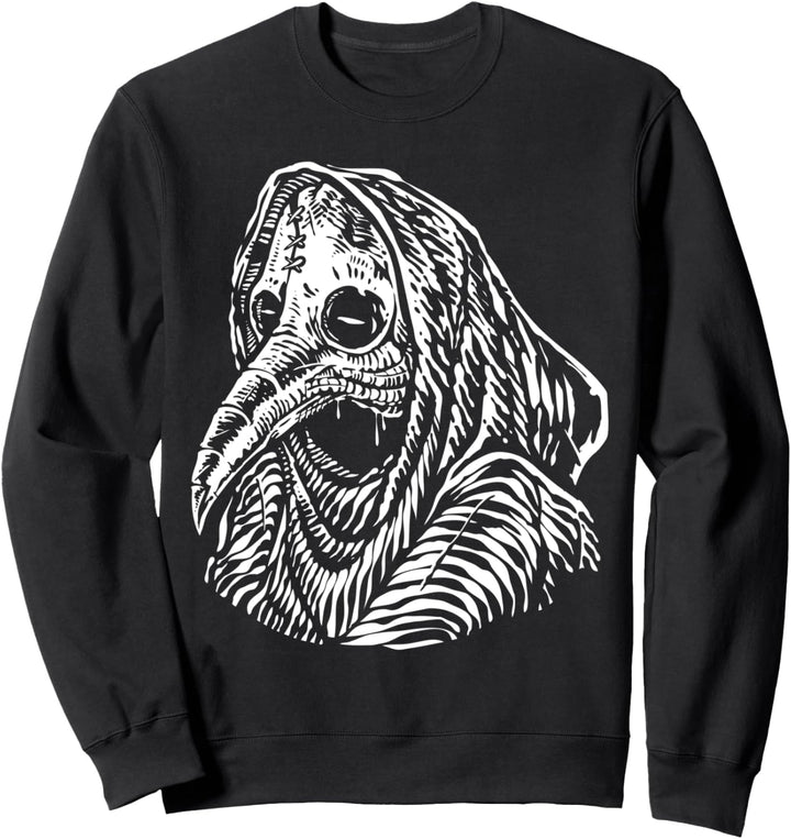 Pest Doktor Maske Kostüm Halloween Kostüm Plague Doctor Sweatshirt