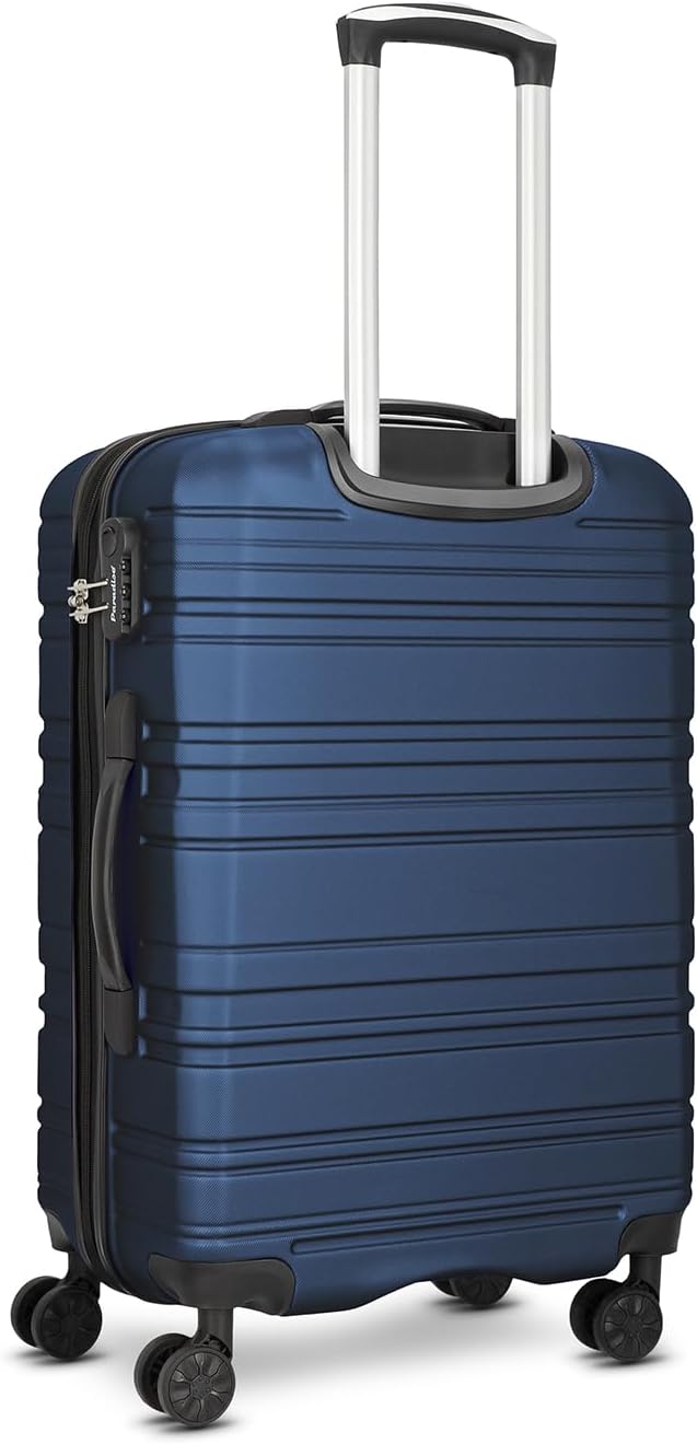CHECK.IN Paradise Trolley | Koffer Gross mit 4 360° Doppelrollen - aus ABS-Mix, mit Zahlenschloss, a