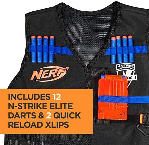 NERF Hasbro A0250148 - N-Strike Elite Battle Weste, Zubehör Standardverpackung, Standardverpackung
