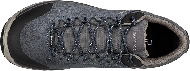 LOWA Halbschuh MALTA GTX LO 42.5 EU Stahlblau Dune, 42.5 EU Stahlblau Dune