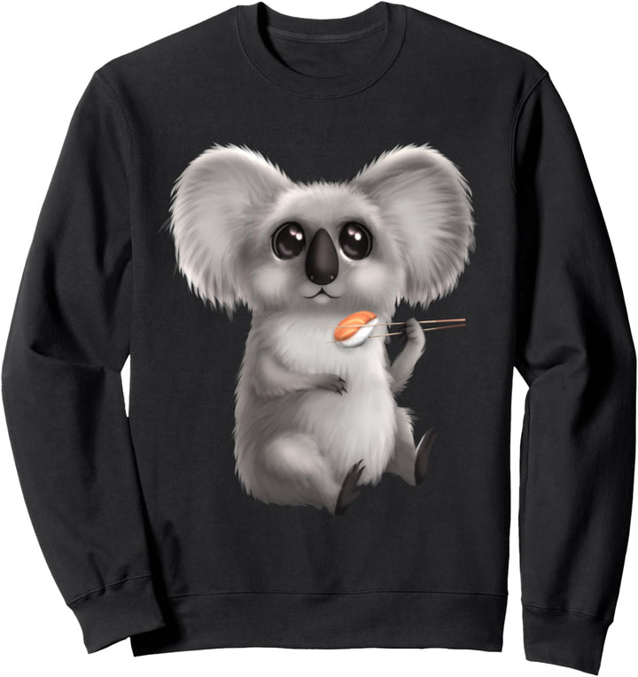 Koala Bear Sushi Japanese Food Kawaii Sashimi Cute Foodie Sweatshirt