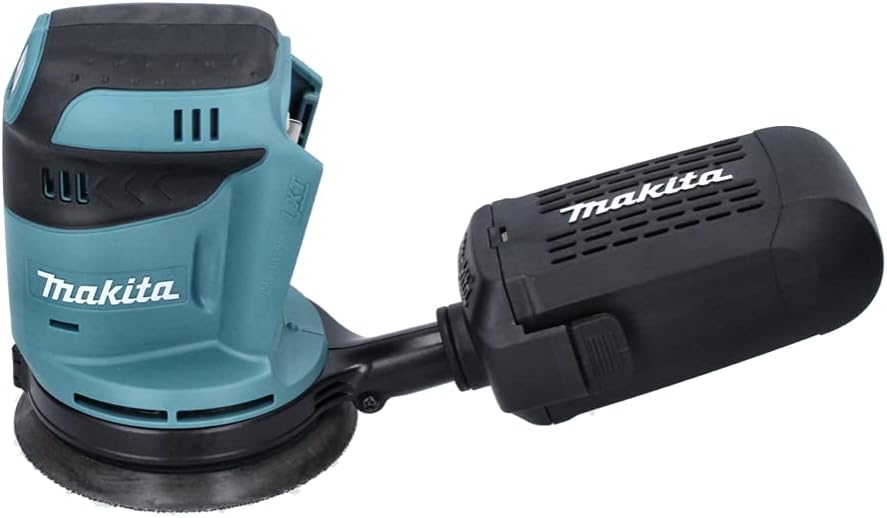 Makita DBO180RFJ Exzenterschleifer, 18 V LXT (2 x 3,0 Ah) aus Makpac