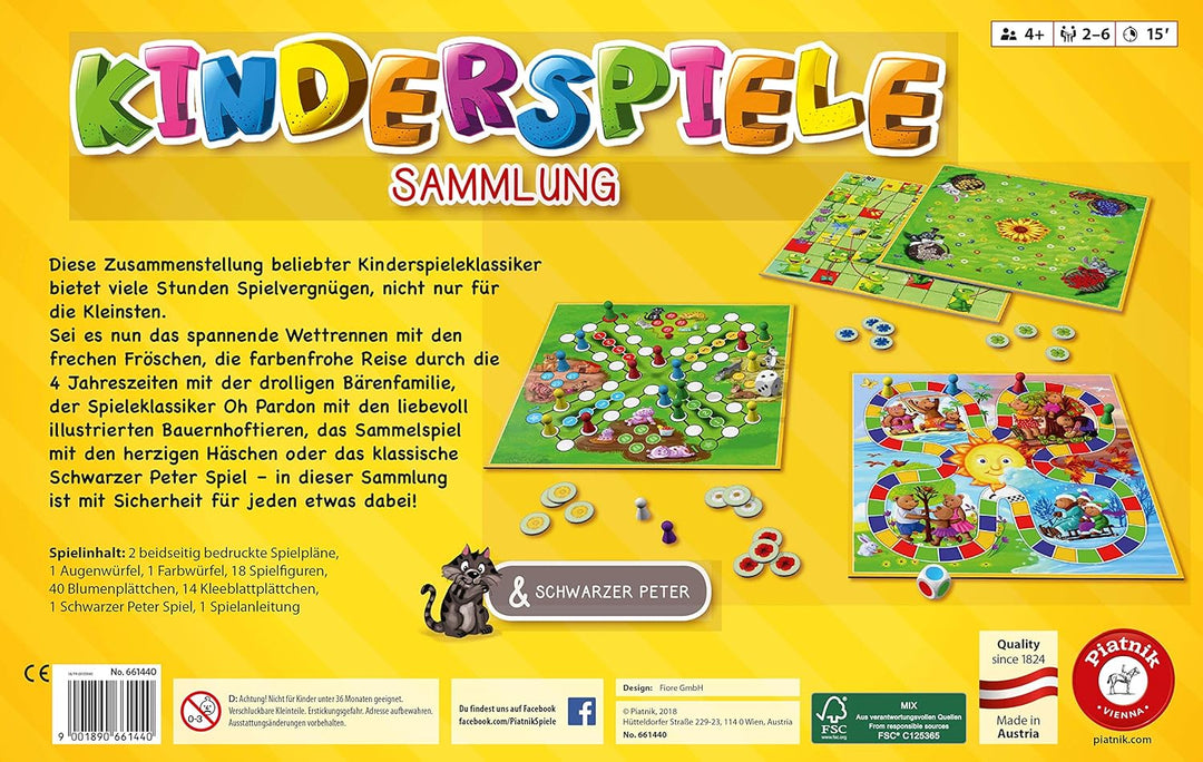 Piatnik 6614 - Kinderspielesammlung, Neu!