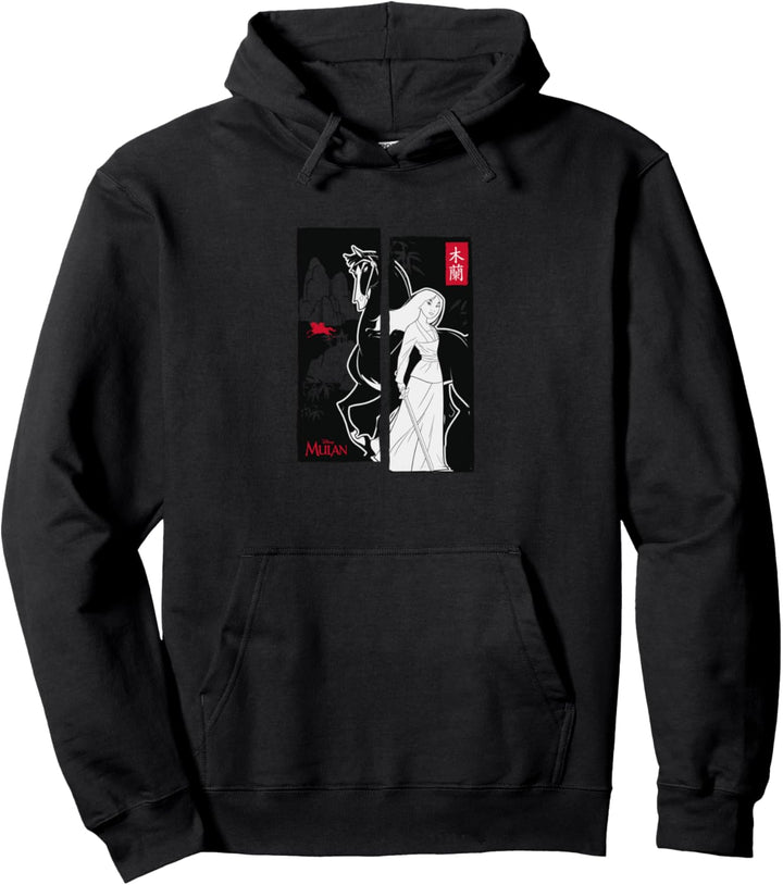 Disney Mulan Split Poster Pullover Hoodie