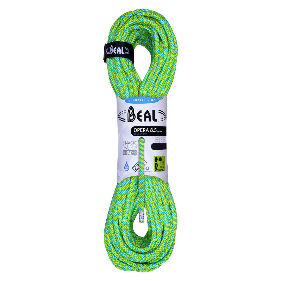 Beal Opera Kletterseil 70 m Grün, 70 m Grün