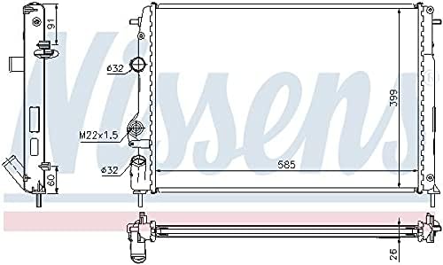 Nissens 63896A Wasserkühler