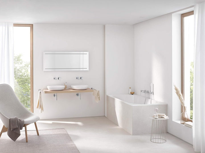 GROHE Euphoria Cube- Handbrause (wassersparend, Normalstrahl, langlebig), eckig, chrom, 27699000 Han