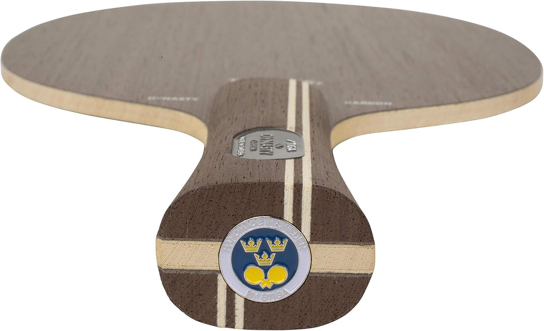 STIGA Unisex – Erwachsene Dynasty Carbon Tishtennis Hölze Classic Gerade Braun, Classic Gerade Braun