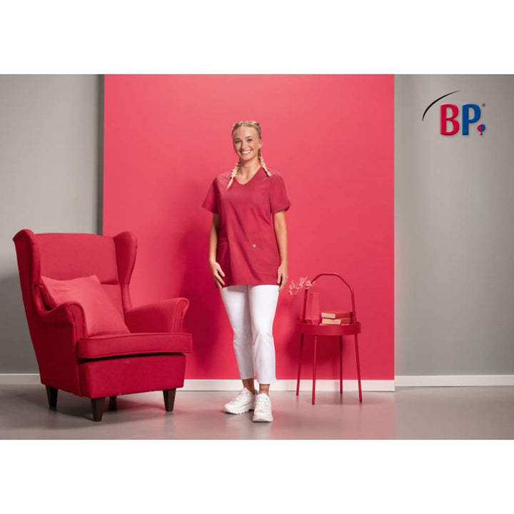 BP 1762-241-0188-Ln Überzieh-Kasack für Frauen, Superleichter Stoff, 150,00 g/m² Stoffmischung mit S