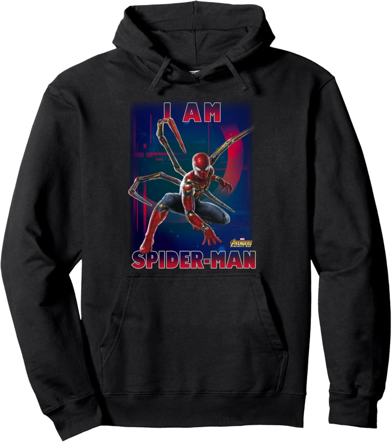 Marvel Avengers: Infinity War I Am Spider-Man Poster Pullover Hoodie