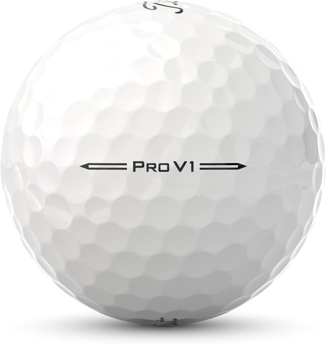 Titleist Pro V1 Golf, Erwachsene, Unisex, Weiss, 12 Kugeln