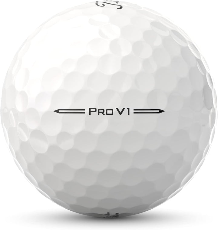 Titleist Pro V1 Golf, Erwachsene, Unisex, Weiss, 12 Kugeln