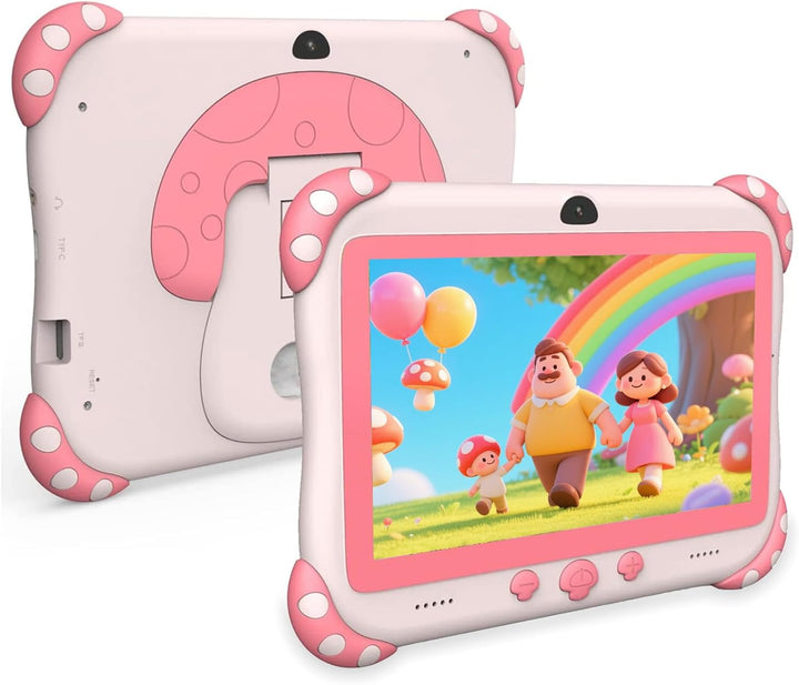 Kinder Tablet,7 Zoll Android 10 Kids Tablet,mit kindgerechte Hülle Tablets für Kinder, HD-Display,Wi