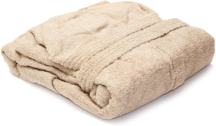 Gabel 09300 703 Bademantel für Erwachsene, 100% Baumwolle. 1x1x1 cm Beige (5b), Beige (5b)