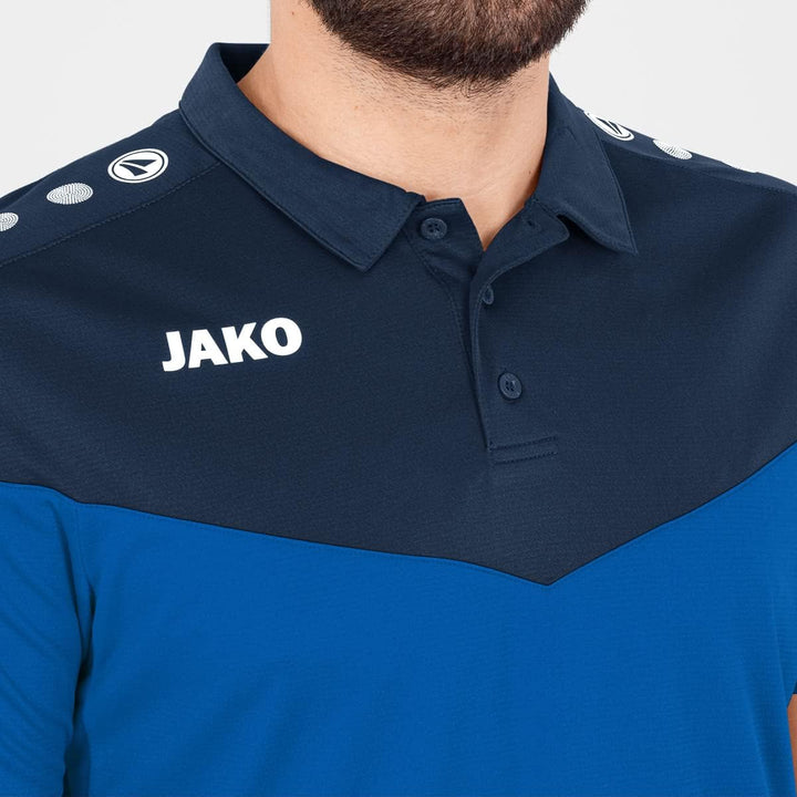 JAKO Champ 2.0 Poloshirt Unisex 164 Royal/Marine, 164 Royal/Marine