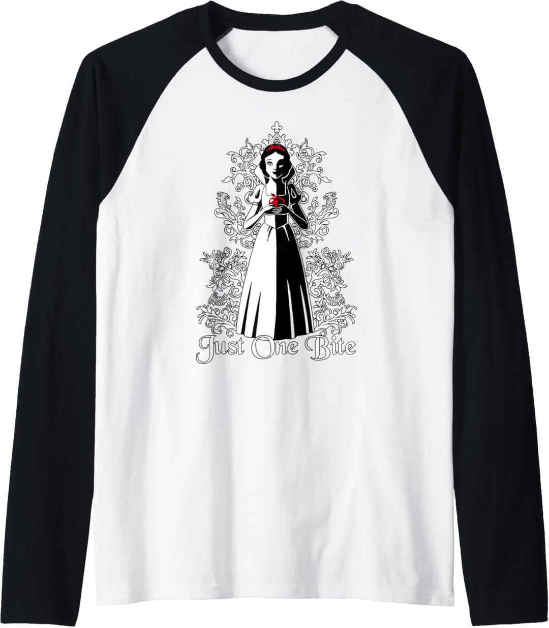 Disney Snow White Just One Bite Shadow Raglan