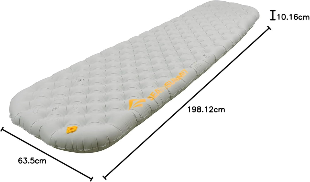 Sea to Summit Ether Light XT Air Mat Isomatte Luftmatratze Grau Large, Grau Large