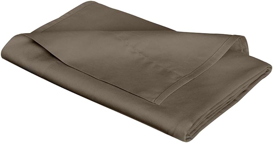 fleuresse L Uni-Colours-Bettlaken, Mako-Satin, Espresso, 160 x 260