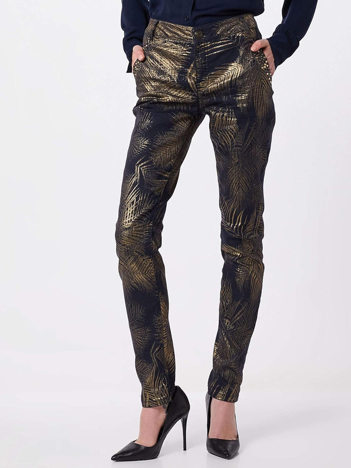 Mos Mosh Damen Hose Etta Trophy mischfarben 28