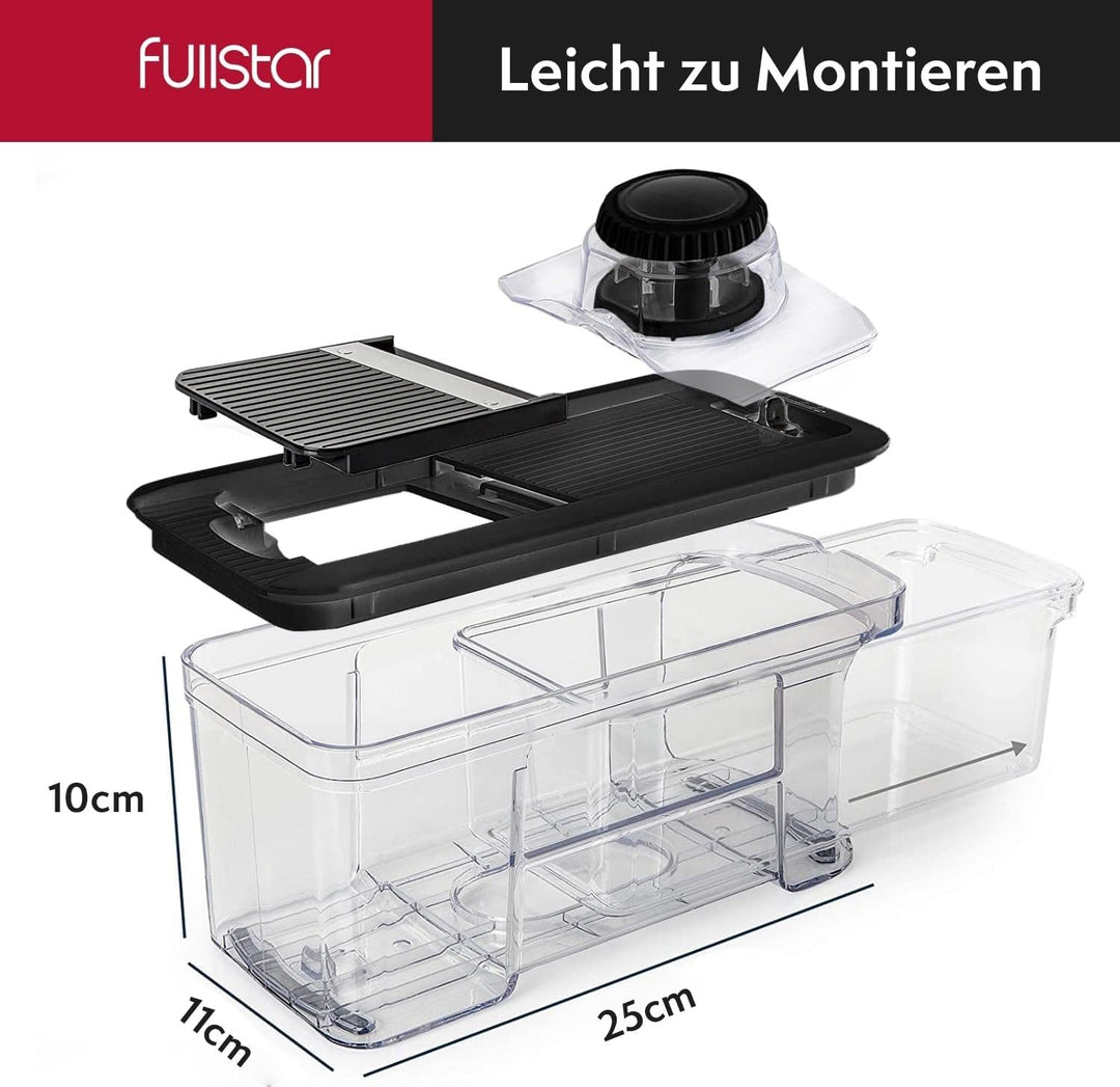 Gemüseschneider Mandoline Gemüsehobel - Gemüse Schneider Gurkenhobel Zwiebelschneider Kartoffelschne