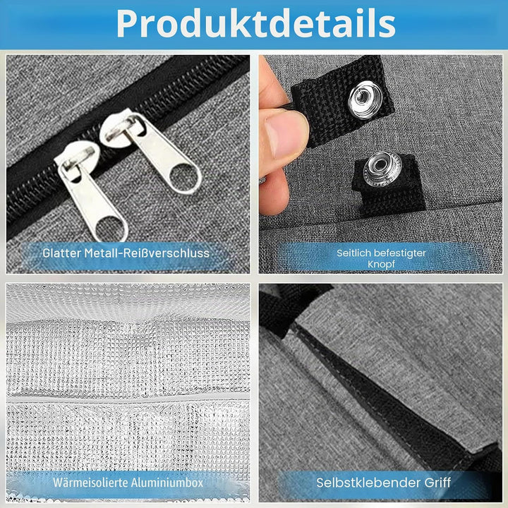 Kühltasche Faltbare Kühltasche 20L Kühltaschen Thermotasche Tragbare Kühltaschen zum Einkaufen für C