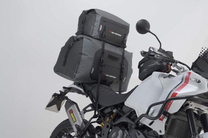SW-Motech Drybag 350 Motorrad Hecktasche grau Motorradgepack Gepäcktasche 35 l. Grau/Schwarz, 35 l.