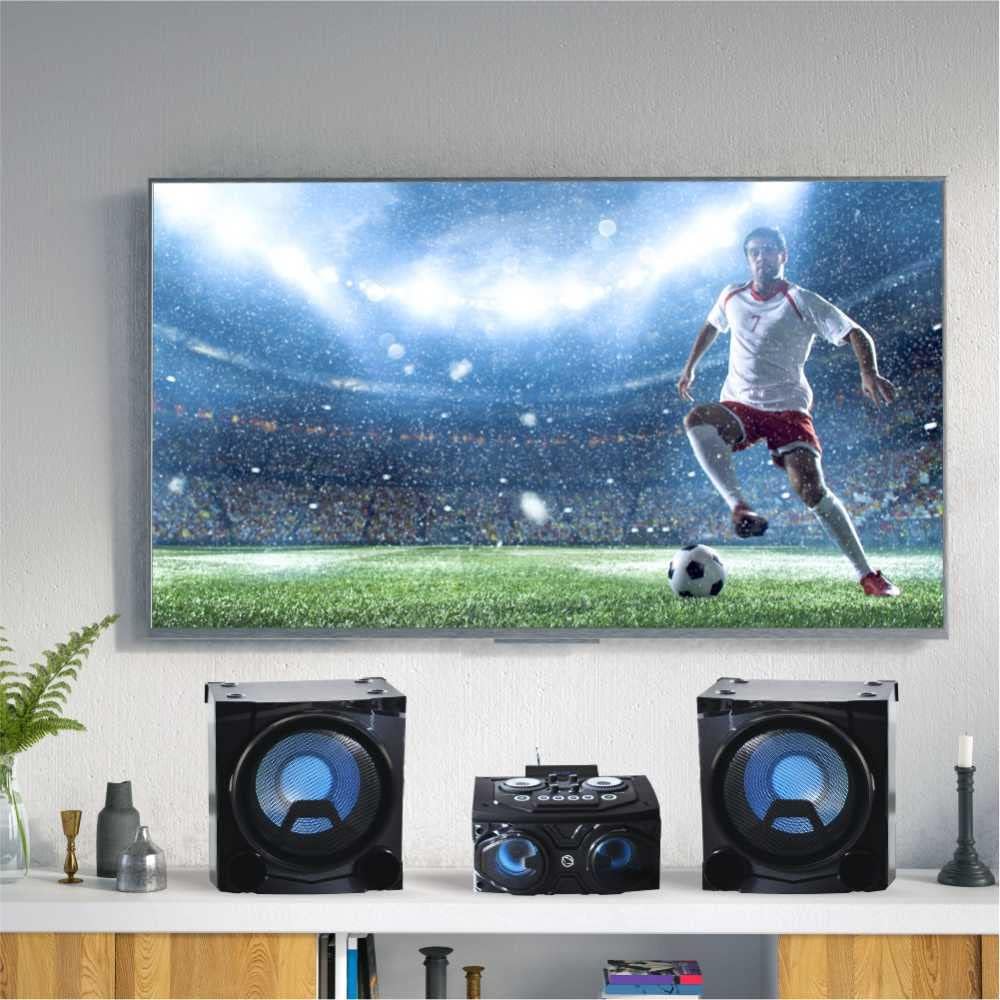 Karaoke Bluetooth Lautsprecher Stereo Modular Manta CUBE SPK5520