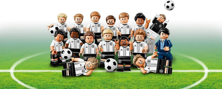 Lego® Minifigures 71014 - Deutsche Nationalmannschaft - Set aus 5 Überraschungs-Tüten (Inhalt zufäll