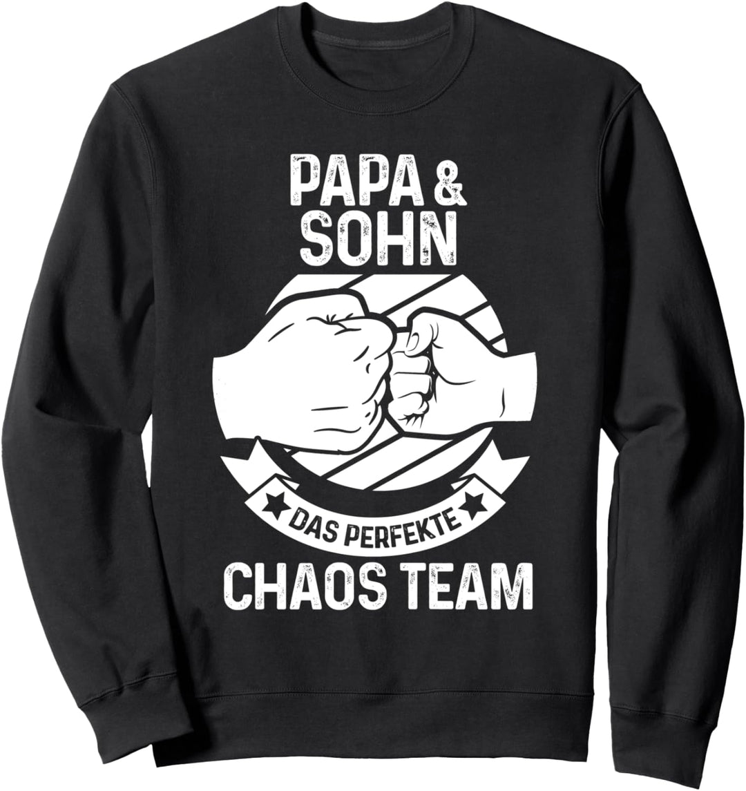 Papa Sohn Familie Sweatshirt