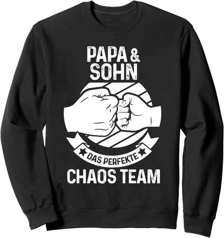 Papa Sohn Familie Sweatshirt