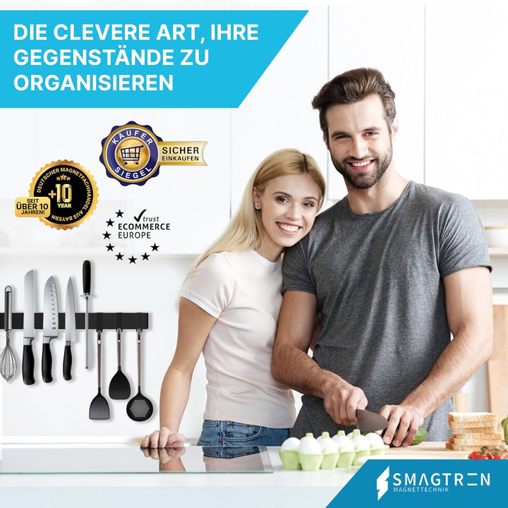 Magnetband selbstklebend Typ A + Typ B - 1,5mm x 25,4mm x 2 Meter - Qualität " Anisotrop" Höchste Ha