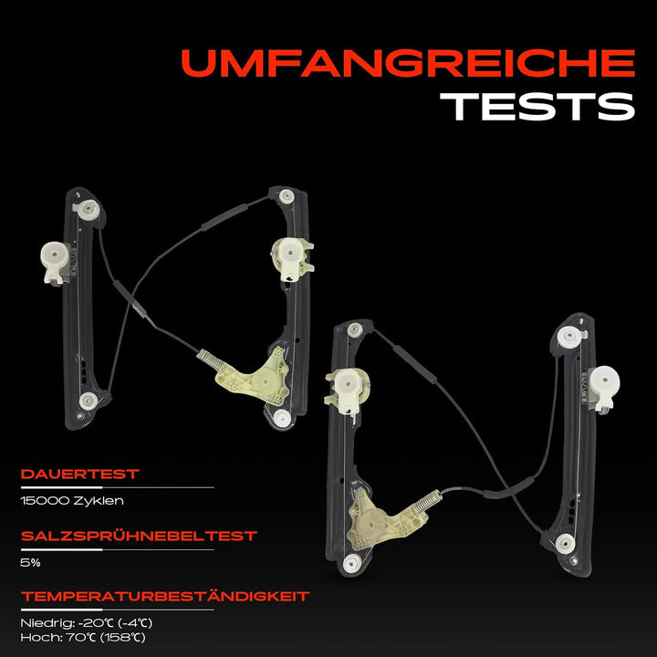 Frankberg 2x Fensterheber Elektrisch Ohne Motor Vorne Links Rechts Kompatibel mit 911 992 3.8L 2020-