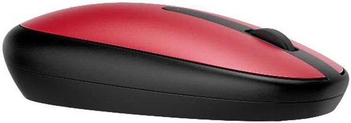HP 240 (‎43N05AA) kabellose Maus (1.600 dpi, 3 Tasten, Scrollrad, USB dongle), rot, Rot