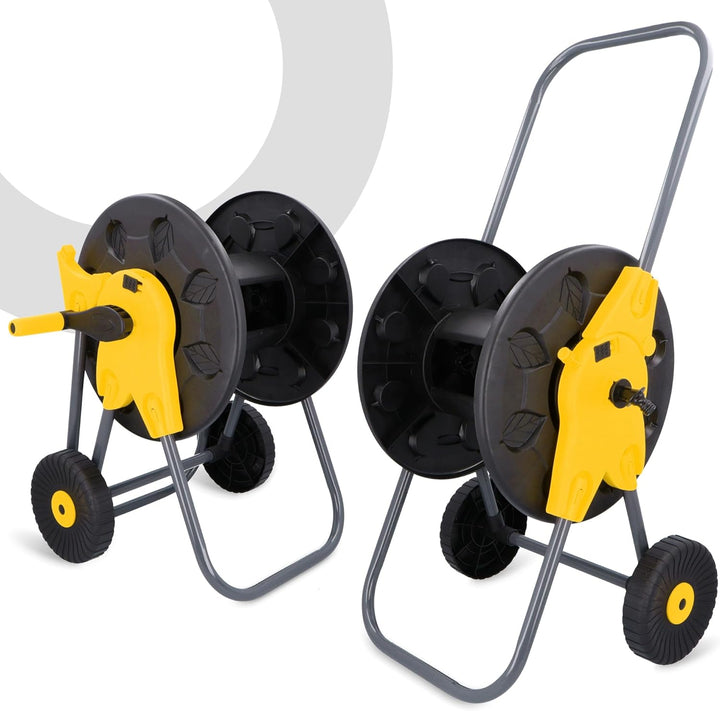 Schlauchwagen Gartenschlauchwagen Schlauchaufroller Trommel für Gartenschlauch 60 m Schlauchtrommel