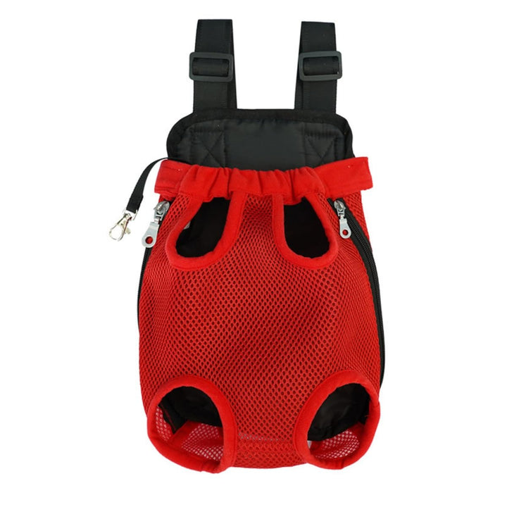 Hundeträger Rucksack, Beine vorne, verstellbarer Brustträger, Freisprecher Rucksack-Beutel mit Schwa