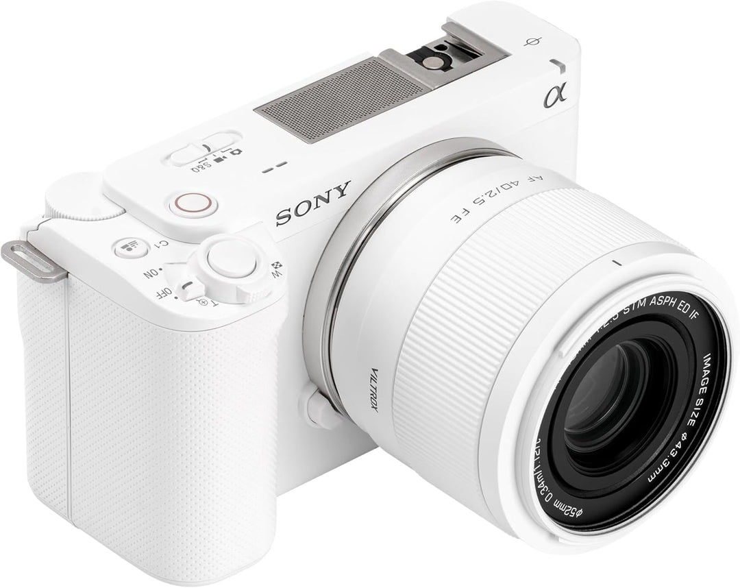 VILTROX AF 40mm f2.5 FE für Sony E-Mount Vollformat Objektiv, 40mm f/2.5 für Sony A7RⅤ ZVE1 A7CR A7C