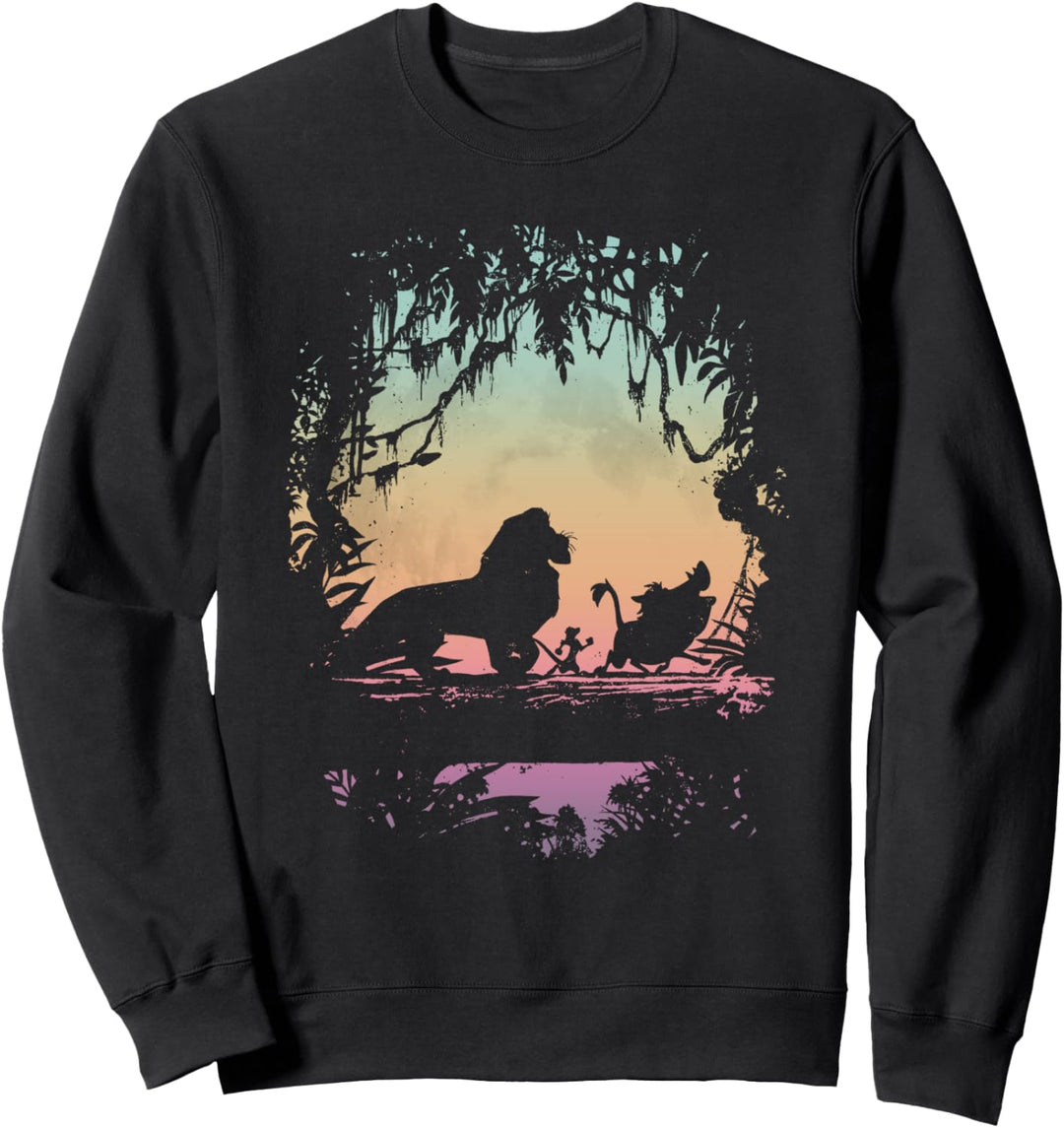 Disney Lion King Gradient Jungle Trio Sweatshirt