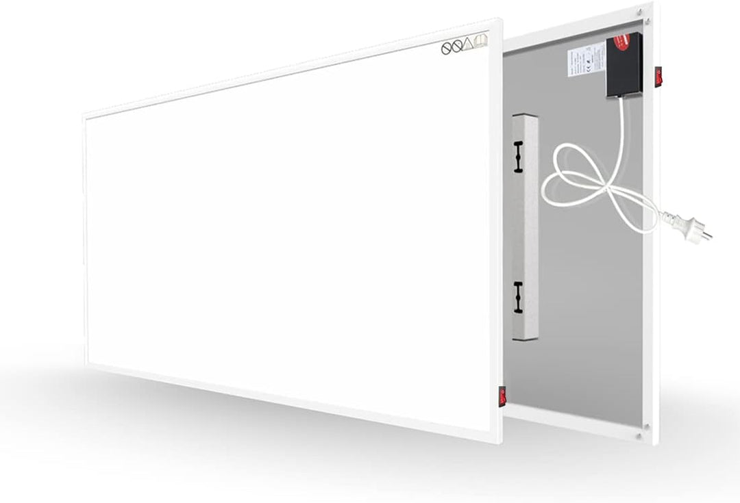 Byecold Infrarotheizung 900 Watt, Infrarot Wandheizung, Elektroheizung, Heizplatte Heizkörper Heizpa