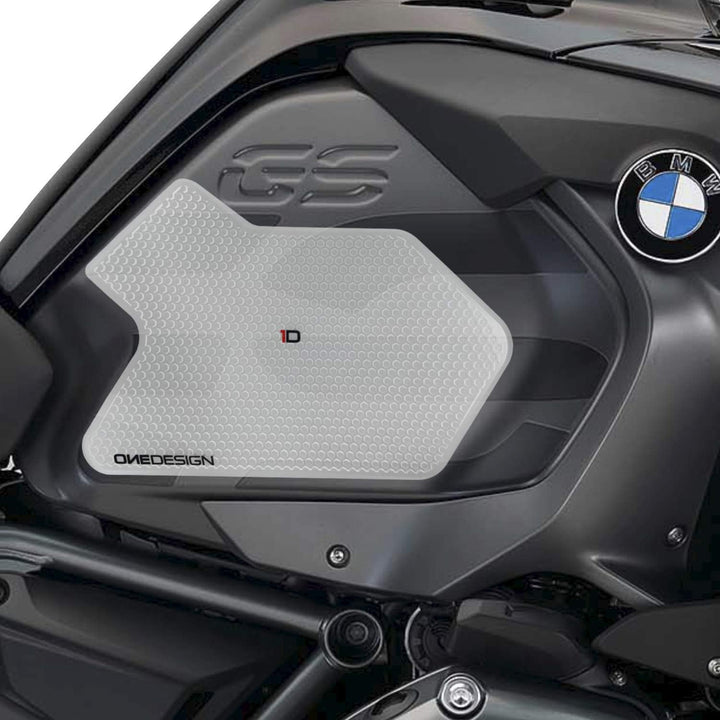 Seitlicher Tankschutz für R 1200 GS ADV - R 1250 GS ADV_HDR210 durchsichtig, durchsichtig