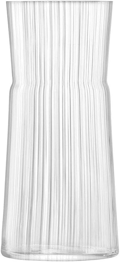 LSA Gio Line Sturmlaterne/Vase H38cm Klar H38cm Clear, H38cm Clear