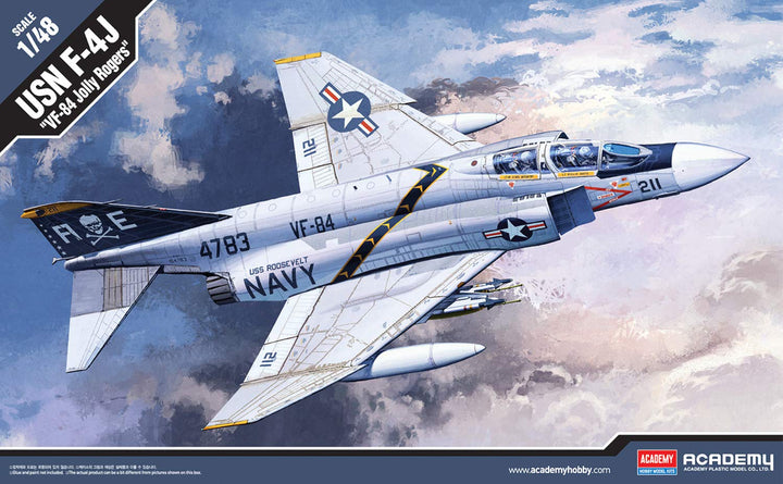 Academy AC12305 - 1/48 F-4J VF-84 Jolly Rogers Modellbausatz