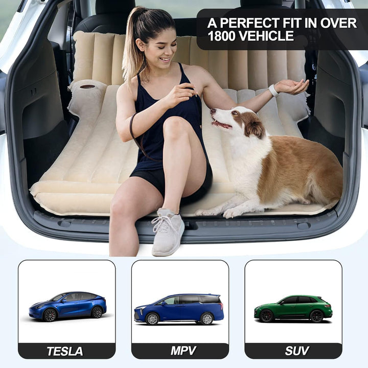 Topfit Aufblasbare SUV Luftmatratze Camping Bett Auto Luftbett Reise Schlafbett Pad Outdoor Matte fü