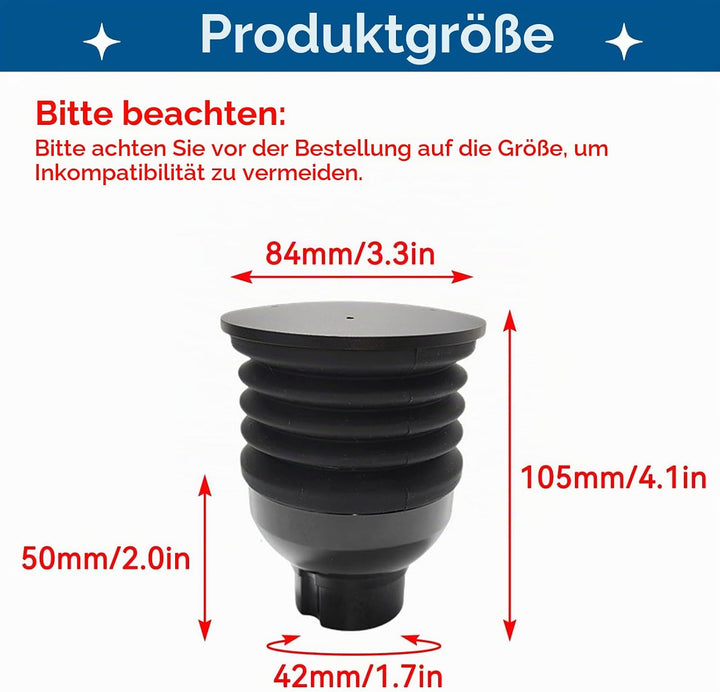 Single Dosis Hopper, Kaffee -Hopper Single Dosis Hopper Mühle Kaffeemühle Accessoires mit Bellow Abs