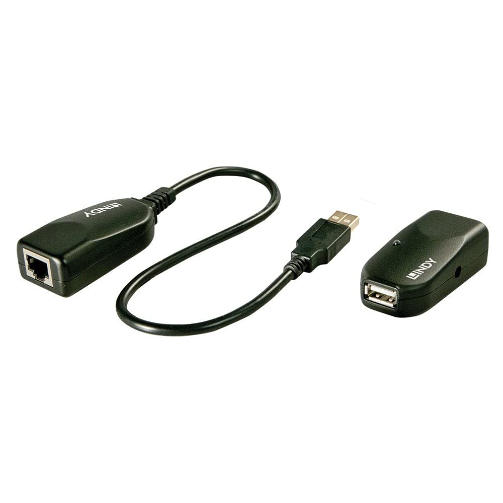 LINDY USB 2.0 Cat.5 Extender 50m Classic 1 Port. 42693 grau