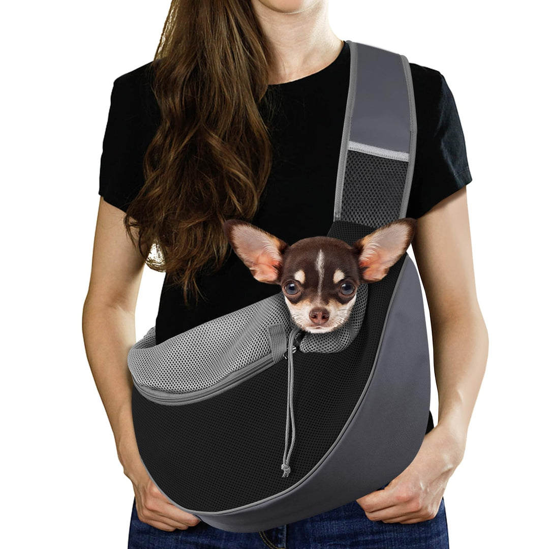 Pawaboo Hundetragetasche, Hundetasche, Verstellbare Tragetasche Hund, Haustier Umhängetasche Transpo