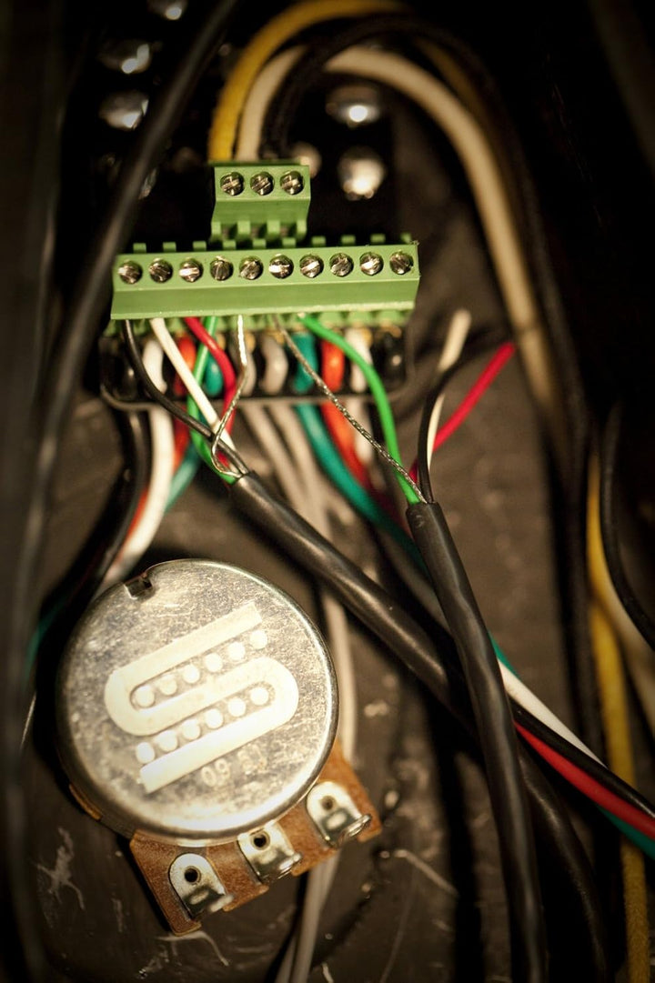 Seymour Duncan LB1500K Liberator + Lautstärke-Potentiometer für Gitarre 500K Schwarz