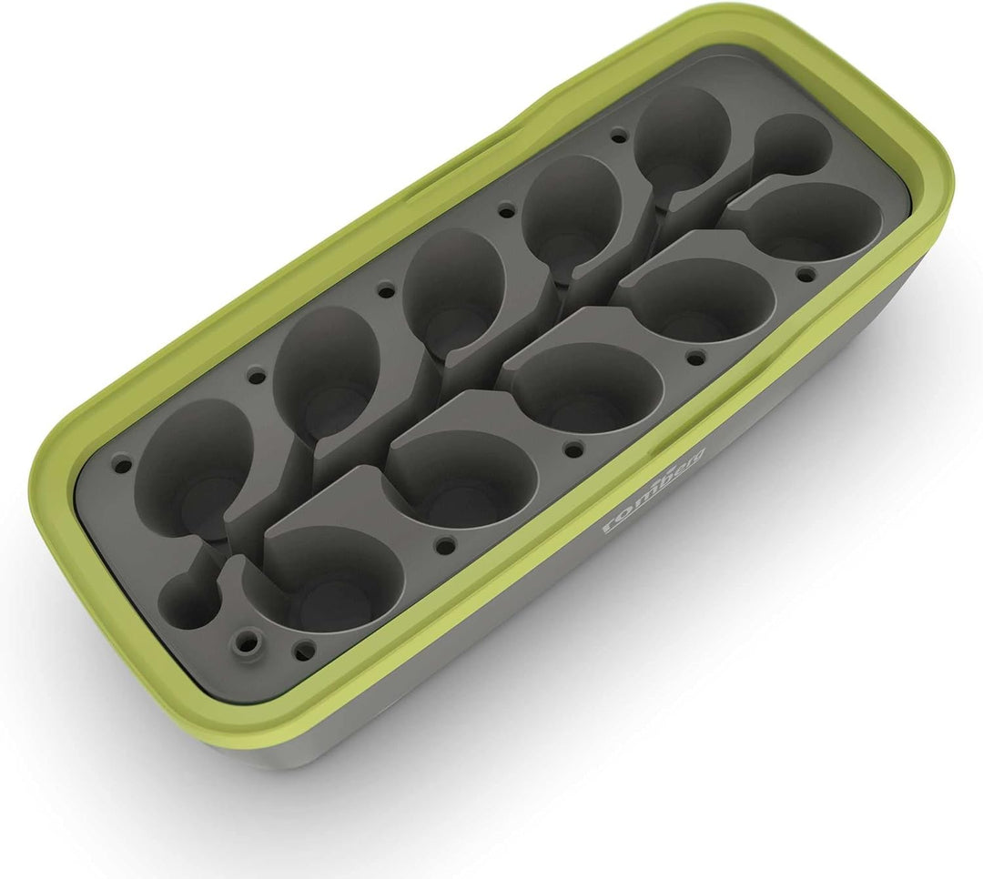 Romberg BoQube L Plus (Pflanzsystem, Farbe Anthrazit-Sommergrün, PAK-frei, lebensmittelecht, mit Bel