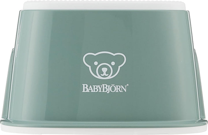 BABYBJÖRN Tritthocker, tiefgrün/weiss, Tiefgrün/Weiss
