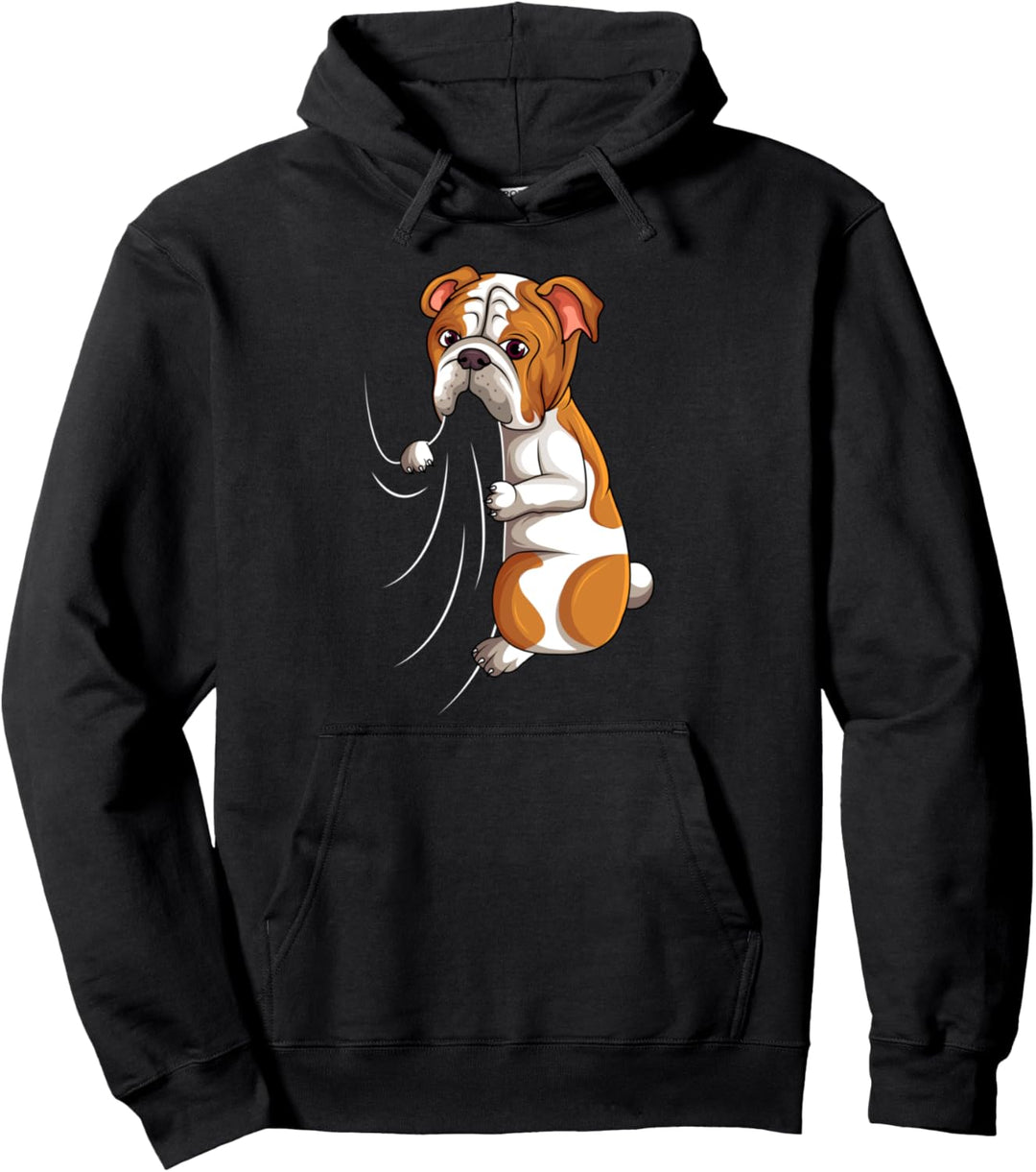 Englische Bulldogge Liebe Bully Frauchen Herrchen Kinder Pullover Hoodie