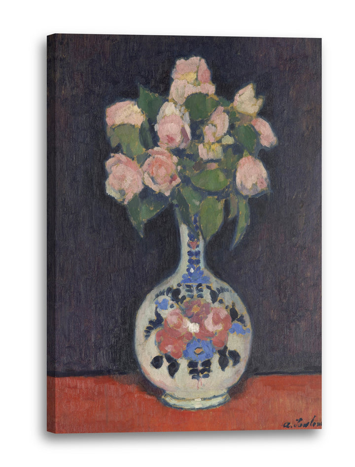 Leinwand (60x80cm): Alexej von Jawlensky - Stillleben Blumen mit Vase 60x80 cm, 60x80 cm